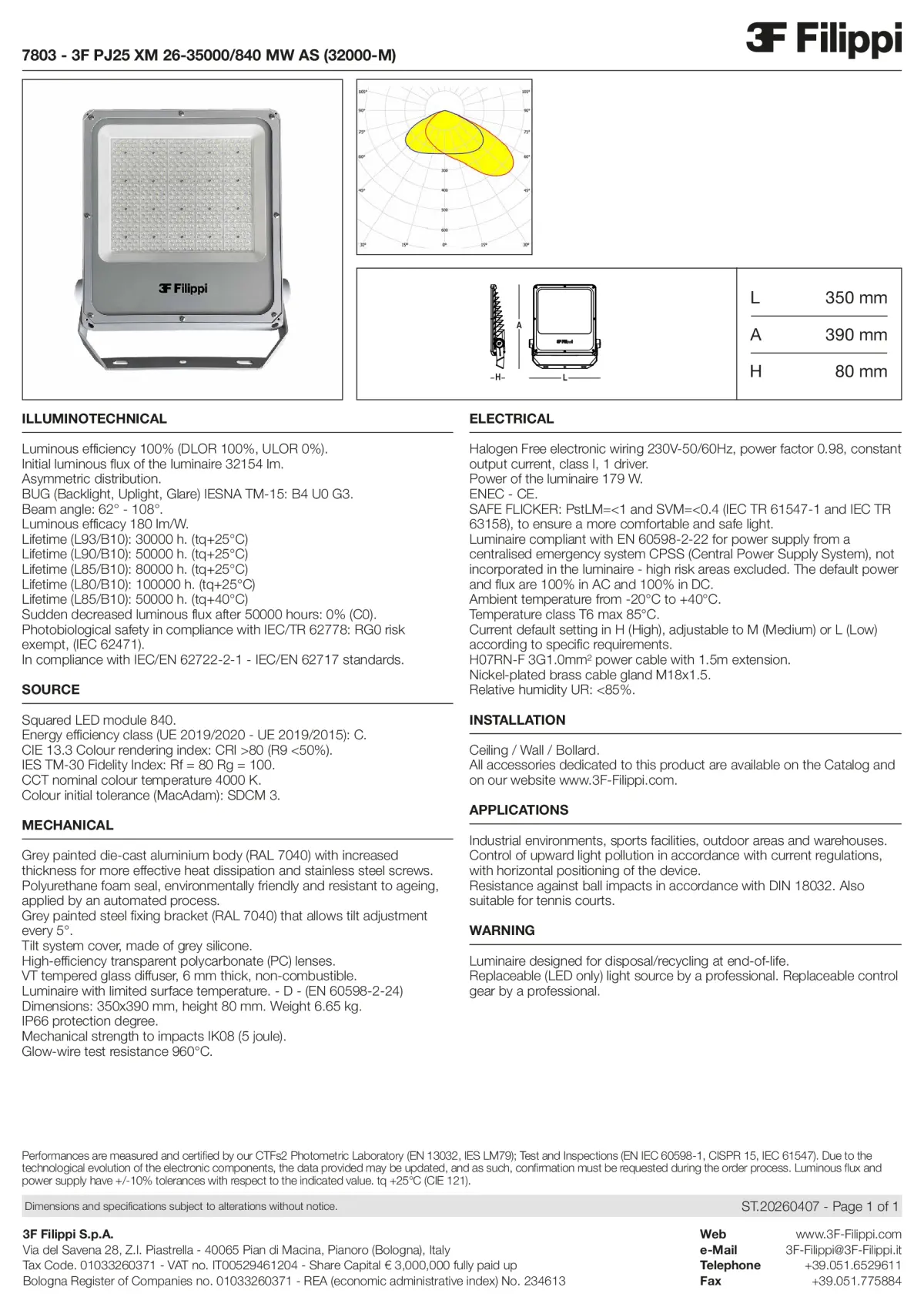 7803 - 3F PJ25 XM 26-35000-840 MW AS (32000-M) - Datasheet - en
