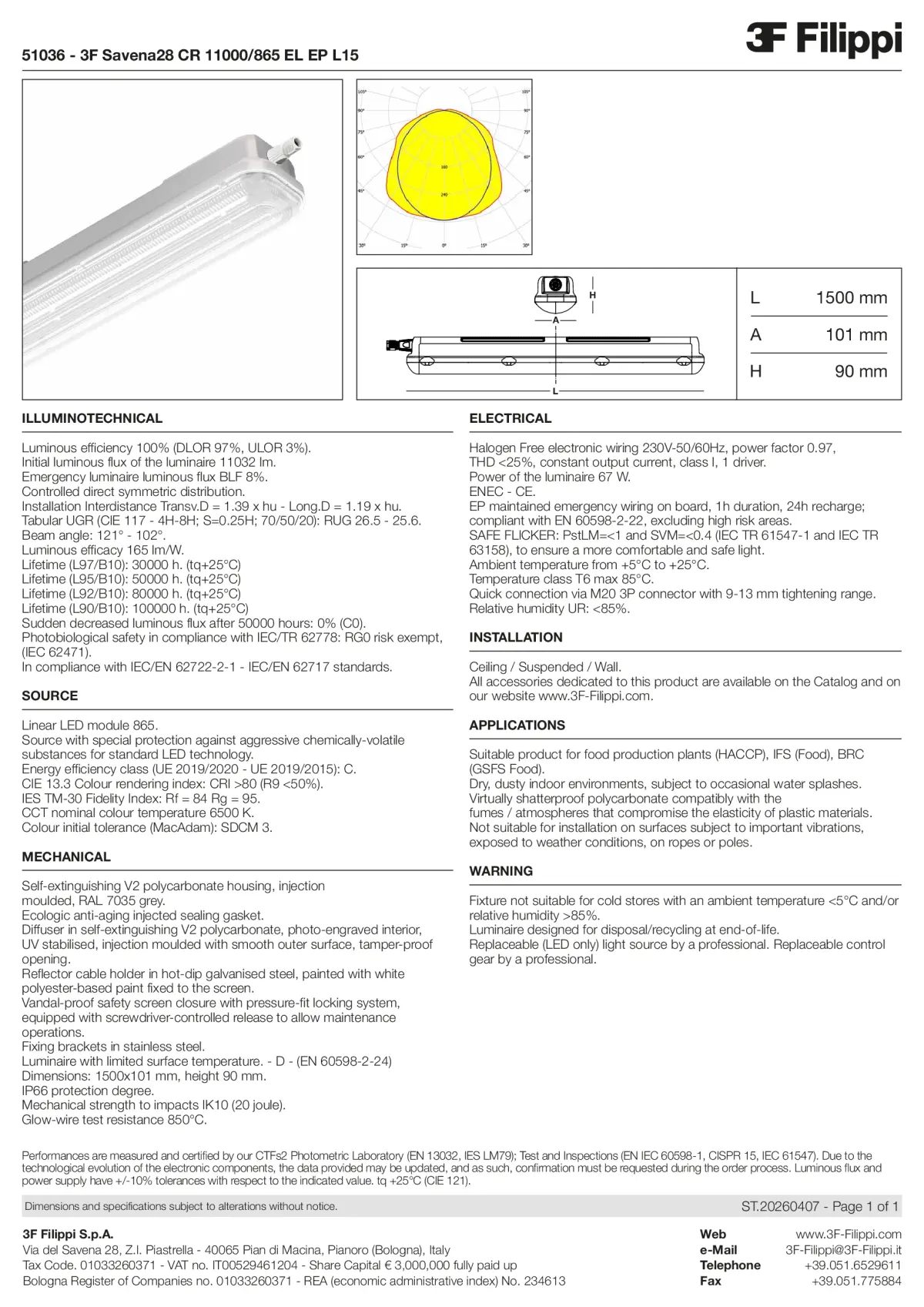 51036 - 3F Savena28 CR 11000-865 EL EP L15 - Datasheet - en