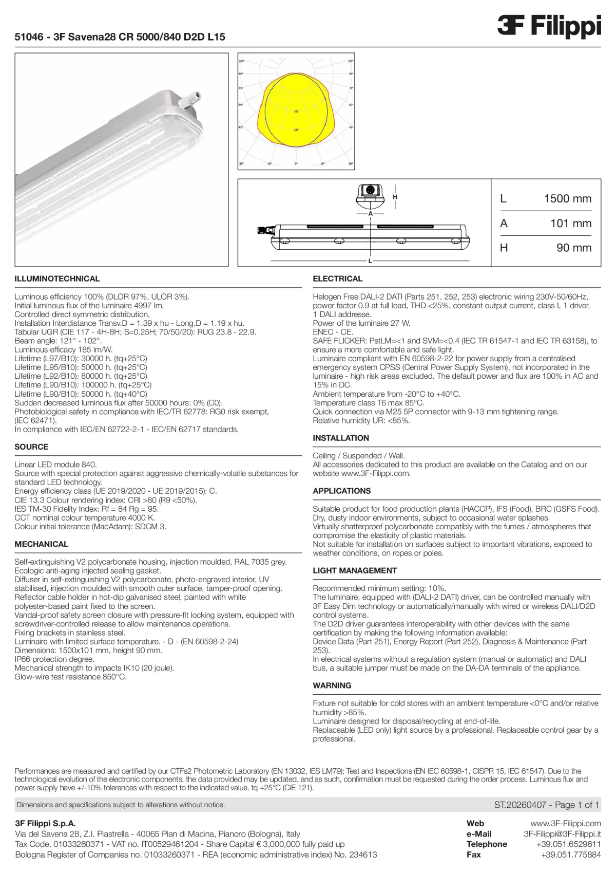 51046 - 3F Savena28 CR 5000-840 D2D L15 - Datasheet - en