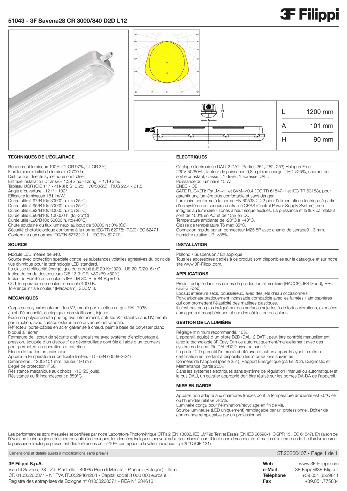 51043 - 3F Savena28 CR 3000-840 D2D L12 - Datasheet - fr