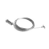 Sospensione regolabile gancio T - 0,5m