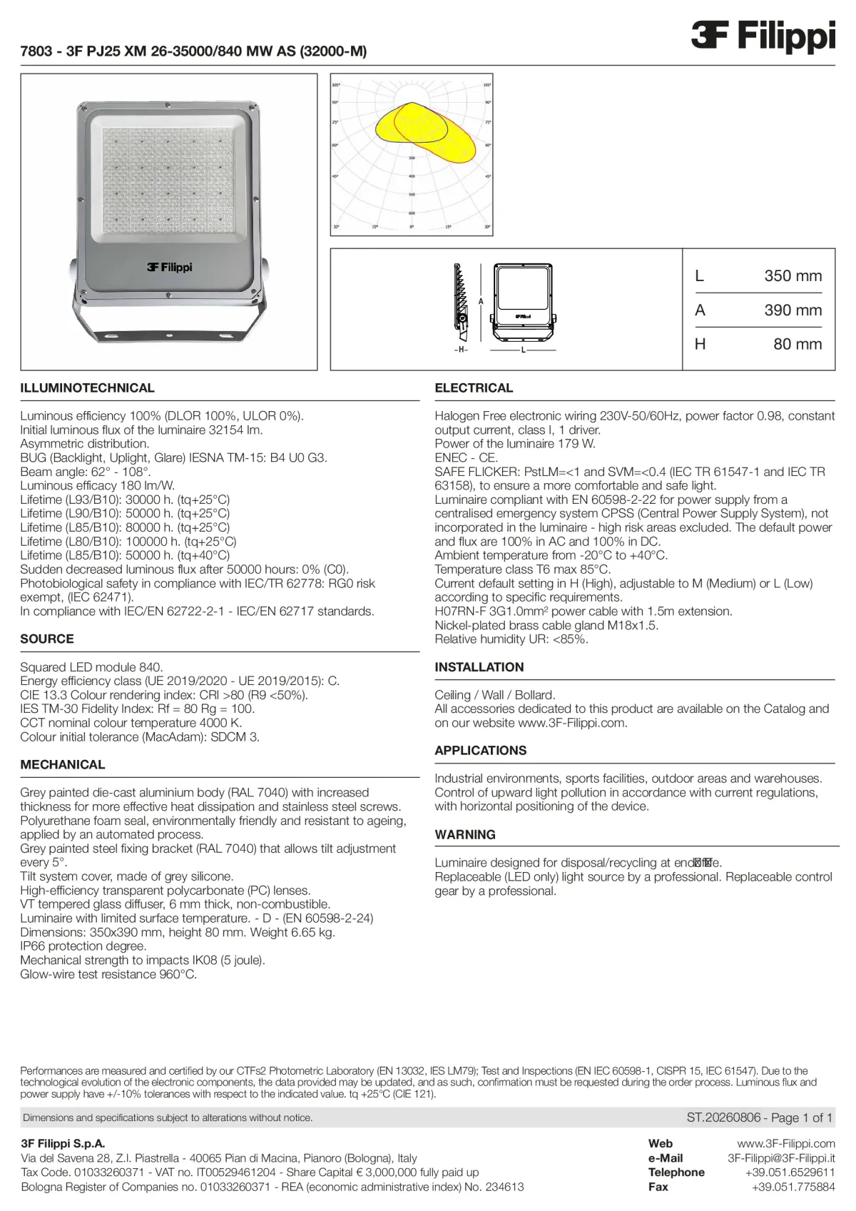 7803 - 3F PJ25 XM 26-35000-840 MW AS (32000-M) - Datasheet - en