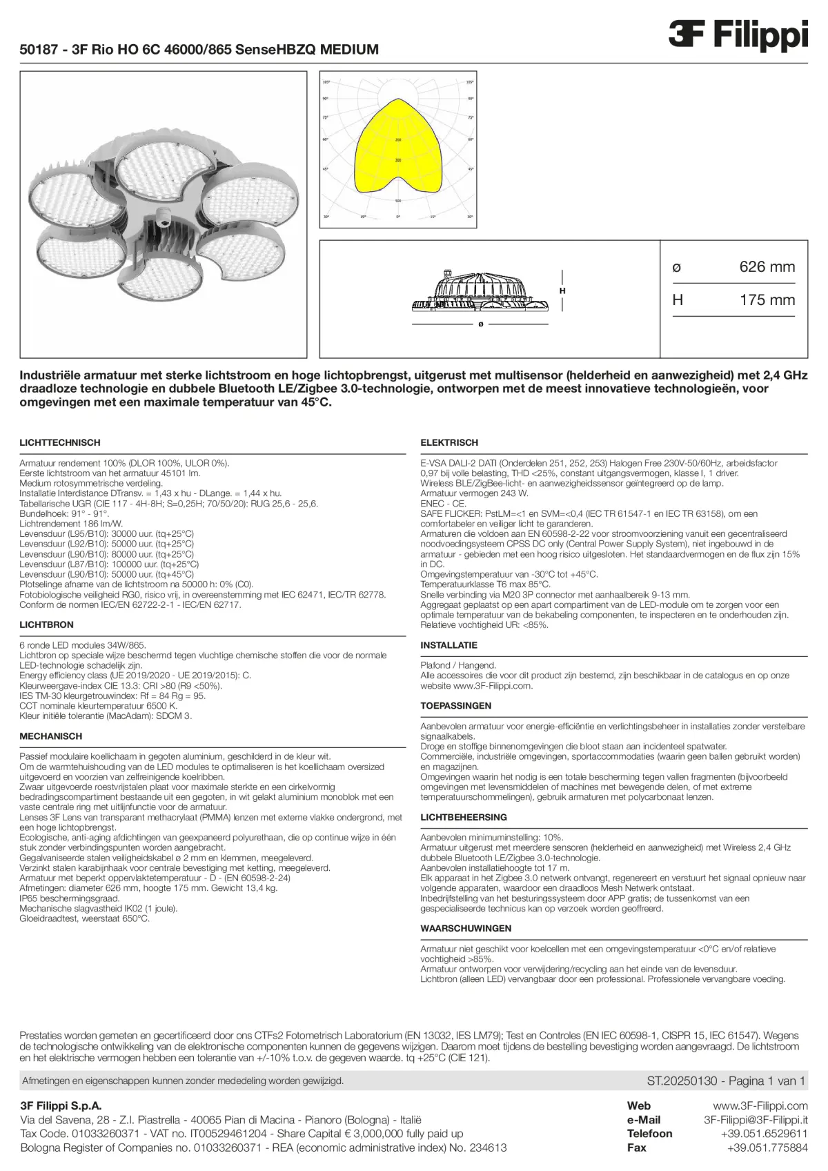 50187 - 3F Rio HO 6C 46000-865 SenseHBZQ MEDIUM - Datasheet - nl